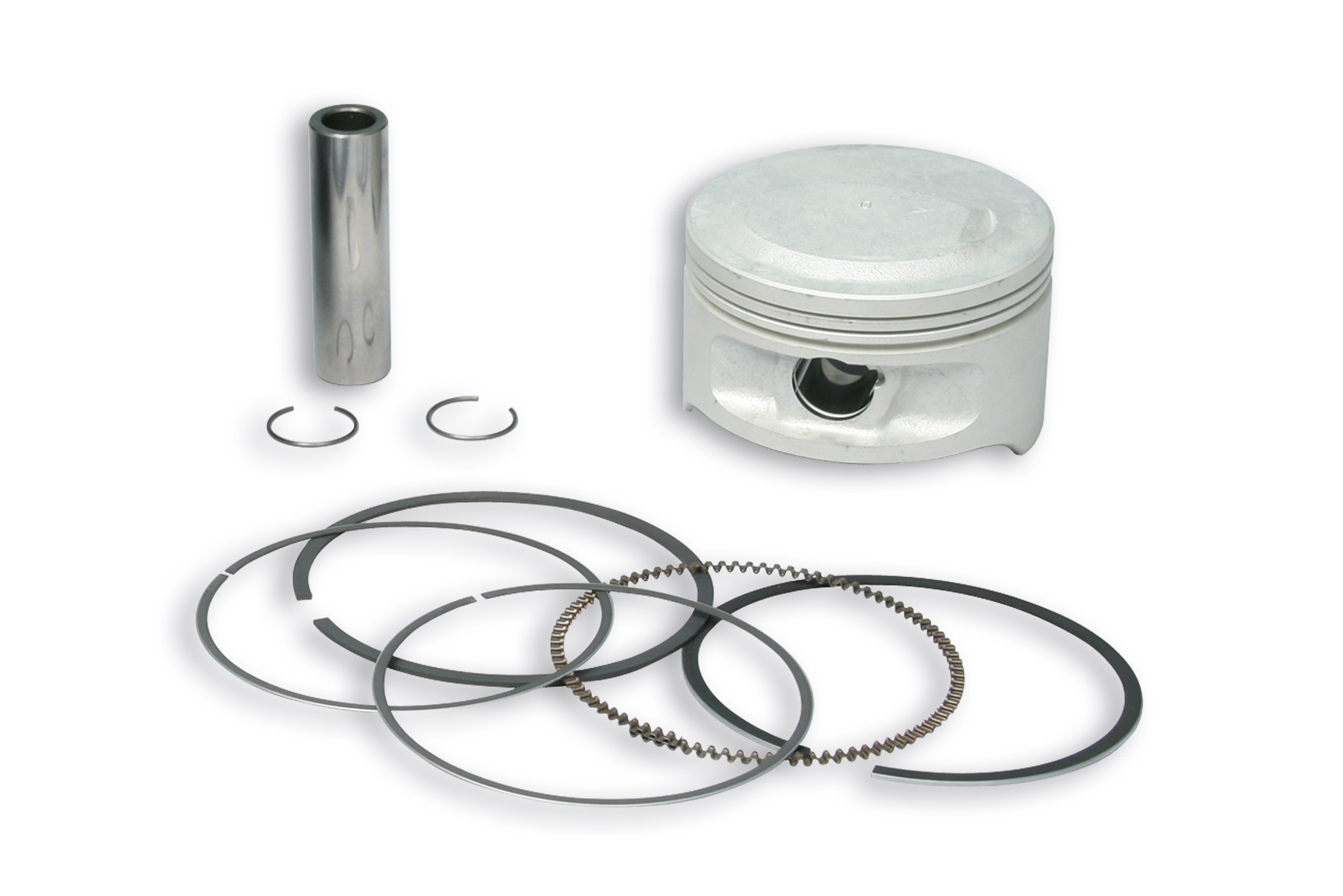 Malossi Pistone 4T spinotto D.17 e 3 segmenti rettangolari selezione CC Honda Forza 250 4T LC 2001-